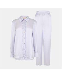 It's 9pm - Vogue Silk Long Sleeve Pyjama Sets - Lyst