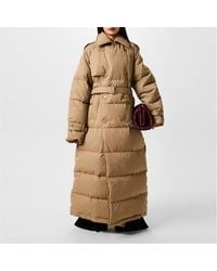 Vetements - Puffer Trench Coat Cotton Long Sleeve Oversized Fit Long Puffer Jacket - Lyst