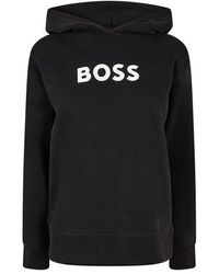 BOSS - C Edelight Pull Over Hoodie - Lyst