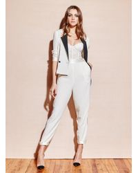 Fleur du Mal Double Breasted Jacket - White