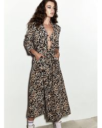 Fleur du Mal Relaxed Trench - Multicolour