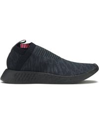 adidas nmd cs2 triple black shock pink