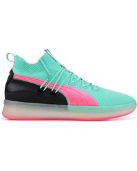 puma clyde court disrupt purple glow