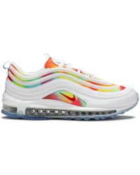 nike air max 97 white multicolor