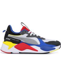 PUMA Leather Rs-x Toys Trainers In White for Men - Lyst