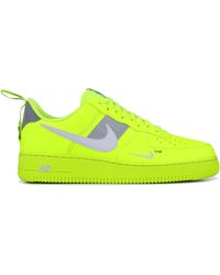 nike air force 1 lv 07 white and yellow