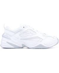 nike m2k tekno silver white