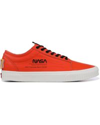 vans x nasa space voyager old skool white shoes