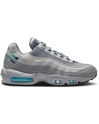 nike air max 95 retro logo black grey volt