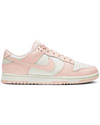 nike dunk orange pink