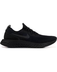 Nike Lupinek Flyknit Triple Black for Men - Save 26% - Lyst