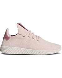 adidas originals pharrell williams tennis hu trainers in pink
