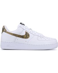 air force 1 low retro ivory snake