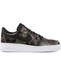 air force 1 low reflective woodland camo