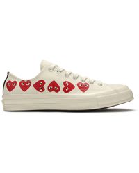 play converse multi heart chuck taylor low top