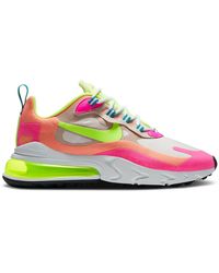 nike air max 270 react desert ore volt orange