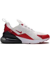 red white and black nike air max 270