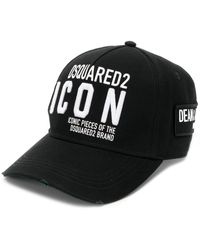 DSquared² - Embroidered Logo Baseball Cap - Lyst