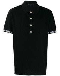 balmain polo t shirt