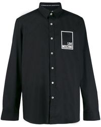 Love Moschino Logo Shirt Black
