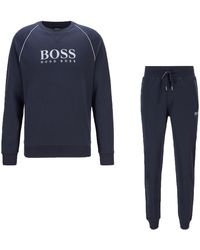 boss tracksuit black