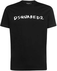 DSquared² Slim Logo T-shirt - Black