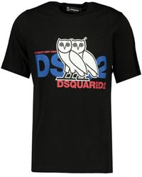 DSquared² X Ovo Logo T-shirt - Black