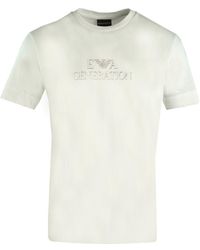 Emporio Armani Ea Generation Logo White T-shirt