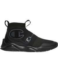 champion shoes all black