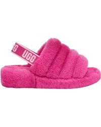 furry slippers ugg