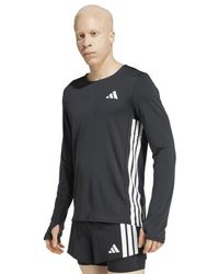adidas - Adizero Long Sleeve Long-Sleeve Top T-Shirts - Lyst