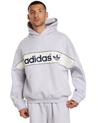 adidas - Linear Signature Hoodies - Lyst