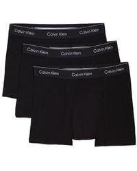 Calvin Klein - Trunk 3 Pack Underwear - Lyst