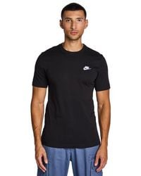 Nike - Sportswear Club T Shirt Cotton - Lyst