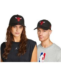 KTZ - The League Chicago Bulls Cap Black/red Gorras - Lyst