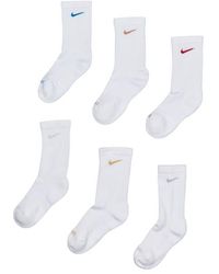 Nike - Everyday Cushioned Crew 6 Pack Sokken - Lyst