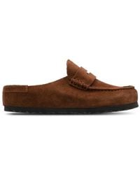 Birkenstock - Suede Flip-Flops And Sandals - Lyst