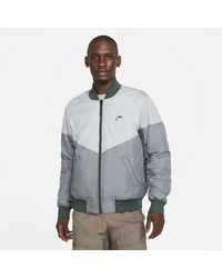 nike grey coat