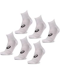 Asics - 6 Pack Quarter Sock Socks - Lyst