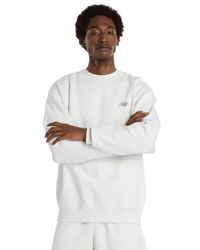 New Balance - Linear Graphic Crew Herren Sweatshirts - Lyst