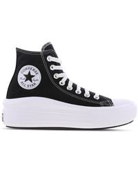 Converse - Ctas Move Platform High Damen Sneaker - Lyst