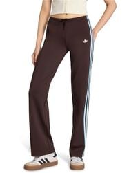 adidas - Slouchy Straight Leg Trousers Pants - Lyst