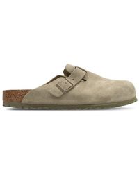 Birkenstock - Suede Flip-Flops And Sandals - Lyst