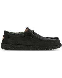HeyDude - Wally Washed Canvas Shoes - Lyst