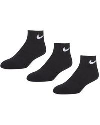 Nike - Everyday Cushioned Ankle 3 Pack Socks - Lyst