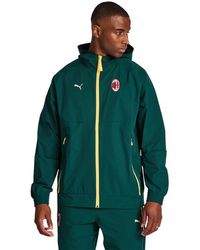 PUMA - Ac Milan Track Tops - Lyst