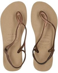 Havaianas - Luna Flip-Flops And Sandals - Lyst