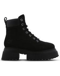 Timberland - Sky 6 In Lace Up Black Bottines - Lyst