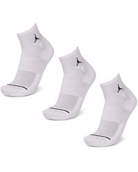 Nike - Everyday Cushioned Ankle 3 Pack Socks - Lyst