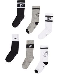 Nike - Everyday Cushioned Crew 6 Pack Socks - Lyst